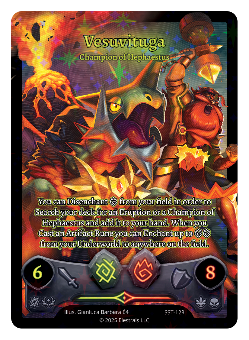 Vesuvituga - Champion of Hephaestus - SST-123